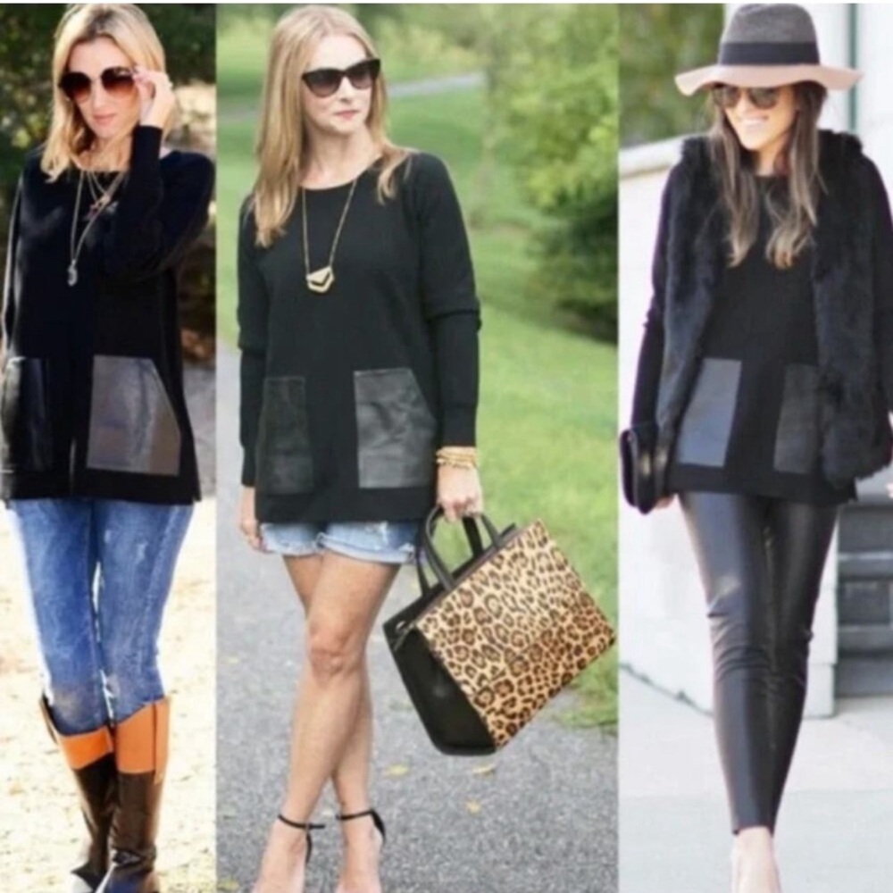 J Crew merino wool tunic